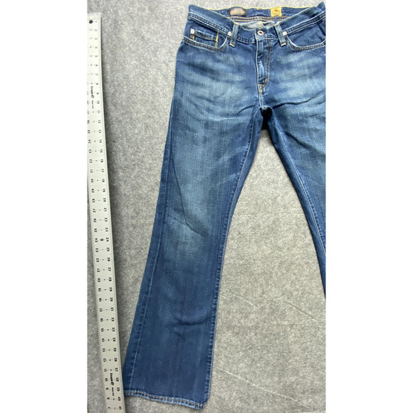 AG Adriano Goldschmied The Fillmore Jeans Mens 32x34 Blue Bootcut Denim USA - Picture 6 of 16